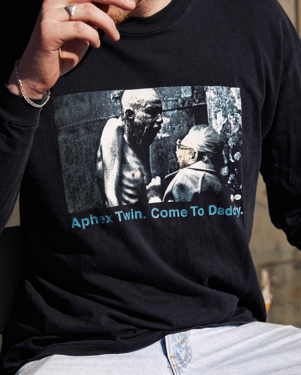 Aphex Twin's Come to Daddy long-sleeve, the perfect music tee
