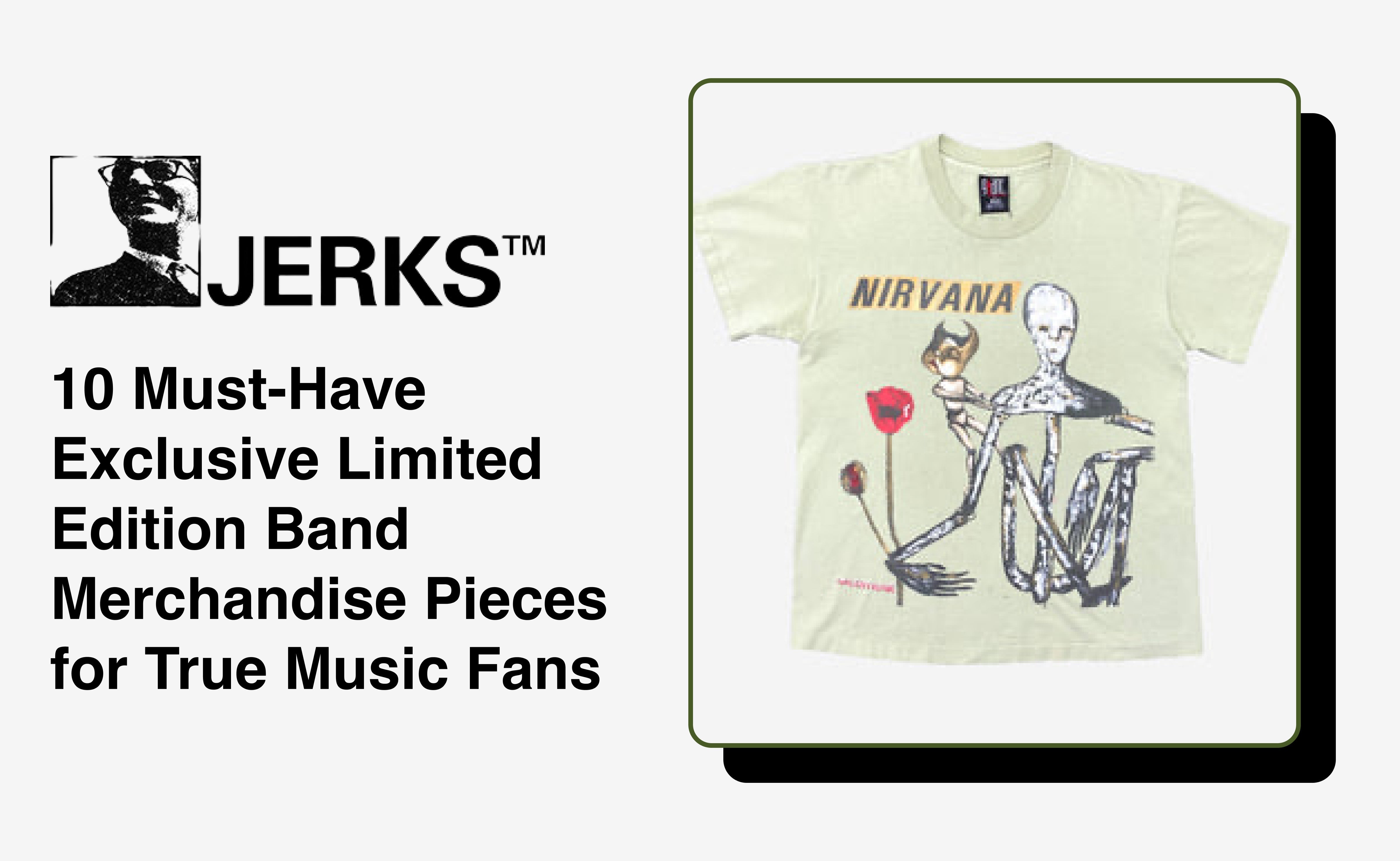 10 Must-Have Exclusive Limited Edition Band Merchandise Pieces for True Music Fans