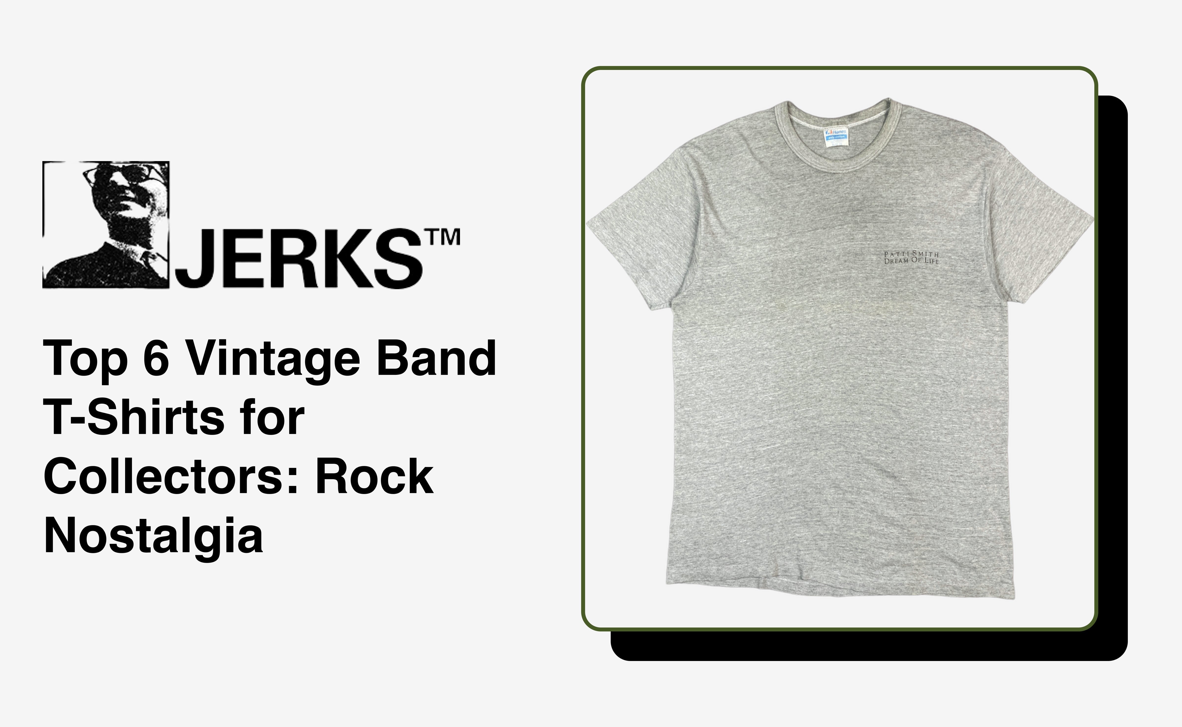 Top 6 Vintage Band T-Shirts for Collectors: Rock Nostalgia