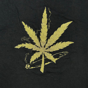 LATE 70S GOLD WEED LEAF T-SHIRT