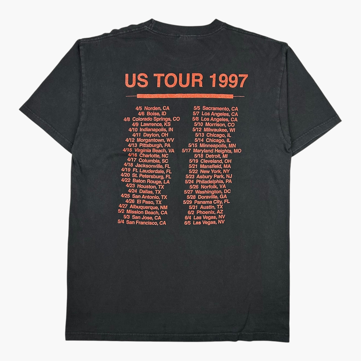トップス L7 1997 US TOUR Tee GIANT 0F5F183C-6DDB-4D3B-95A3-
