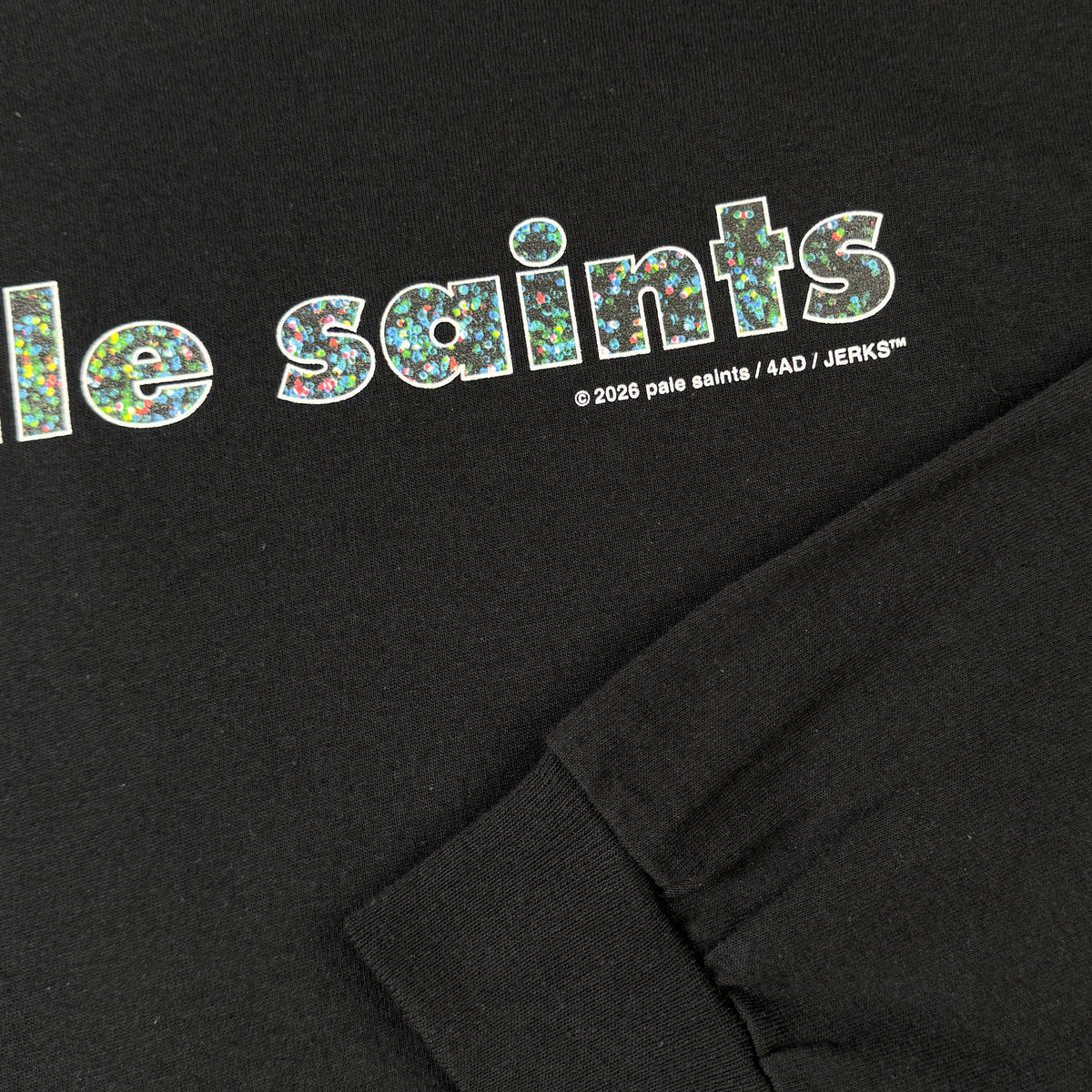 PALE SAINTS SPARKLE LOGO BLACK L/S – JERKS™