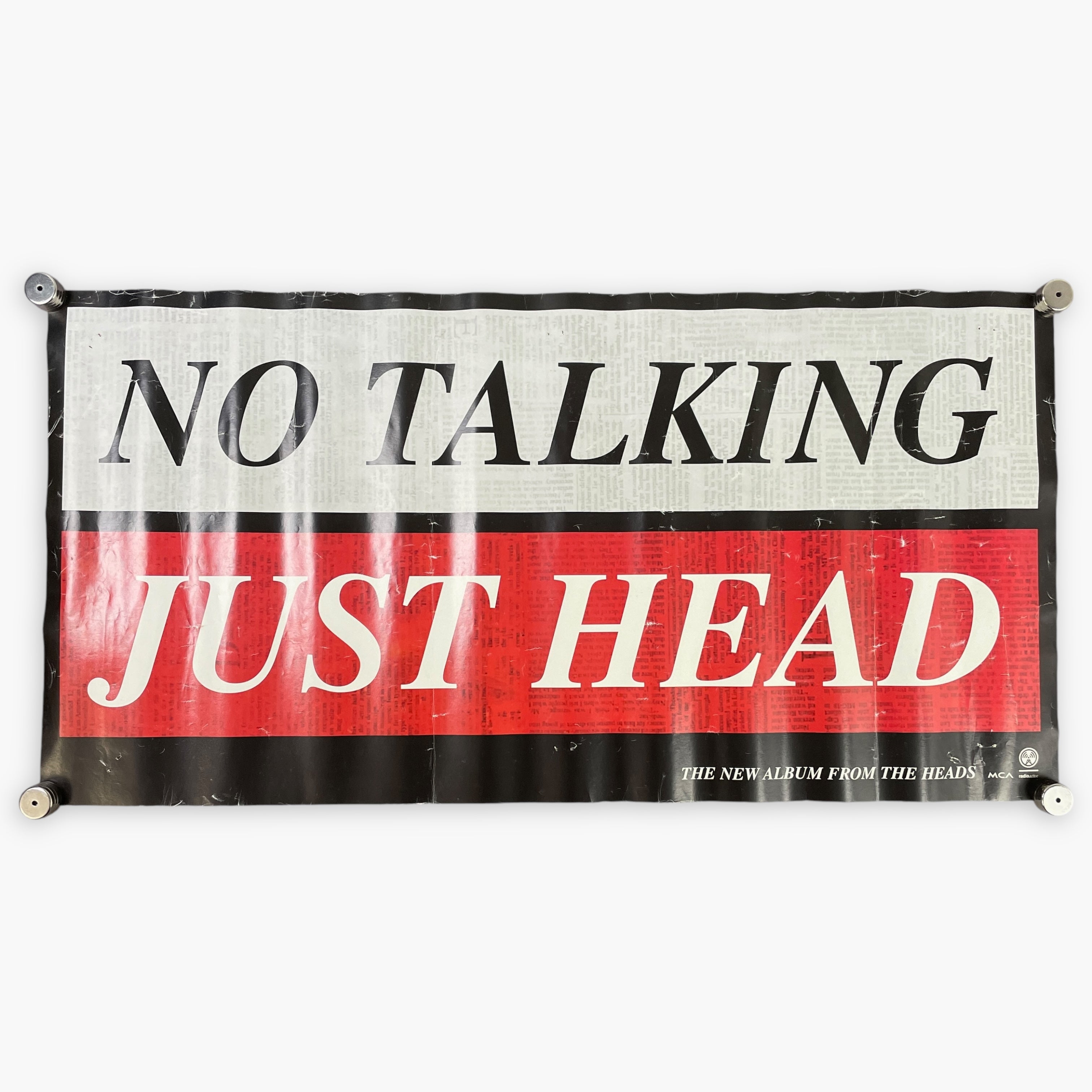 1996 TALKING HEADS POSTER – JERKS™