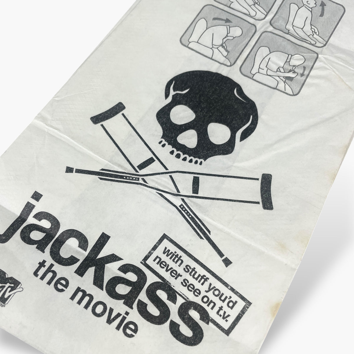 2003 JACKASS SICK BAG – JERKS™