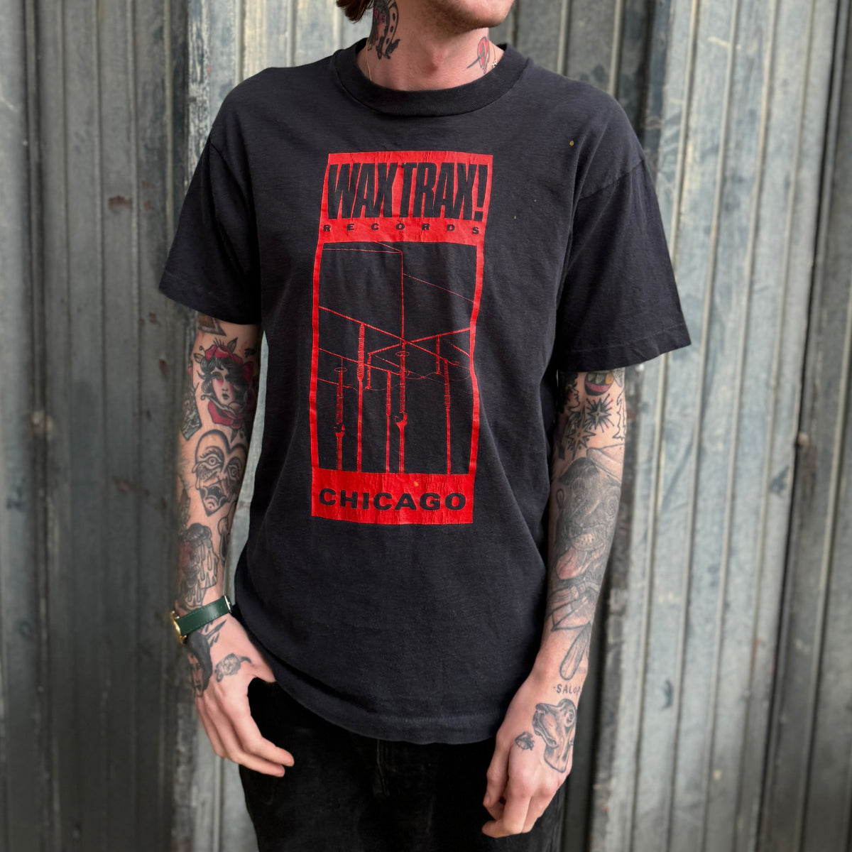 EARLY 90S WAX TRAX T-SHIRT – JERKS™