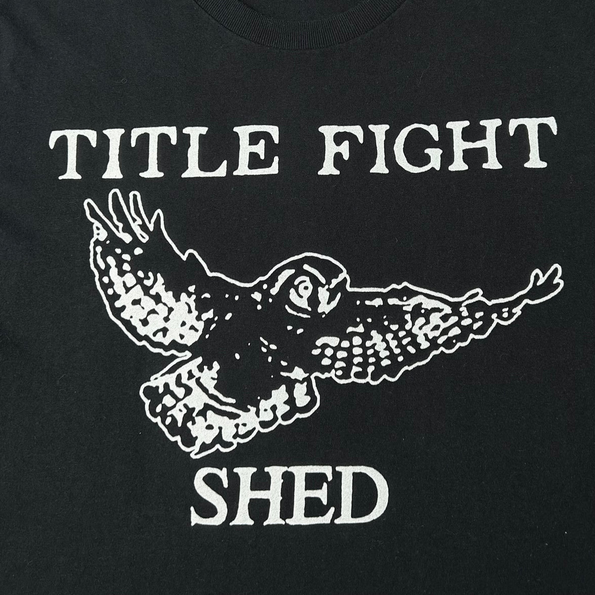 VTG artwork Title Fight band black T-shirt short sleeve All VTG artwork Title Fight band black T-shirt short sleeve All