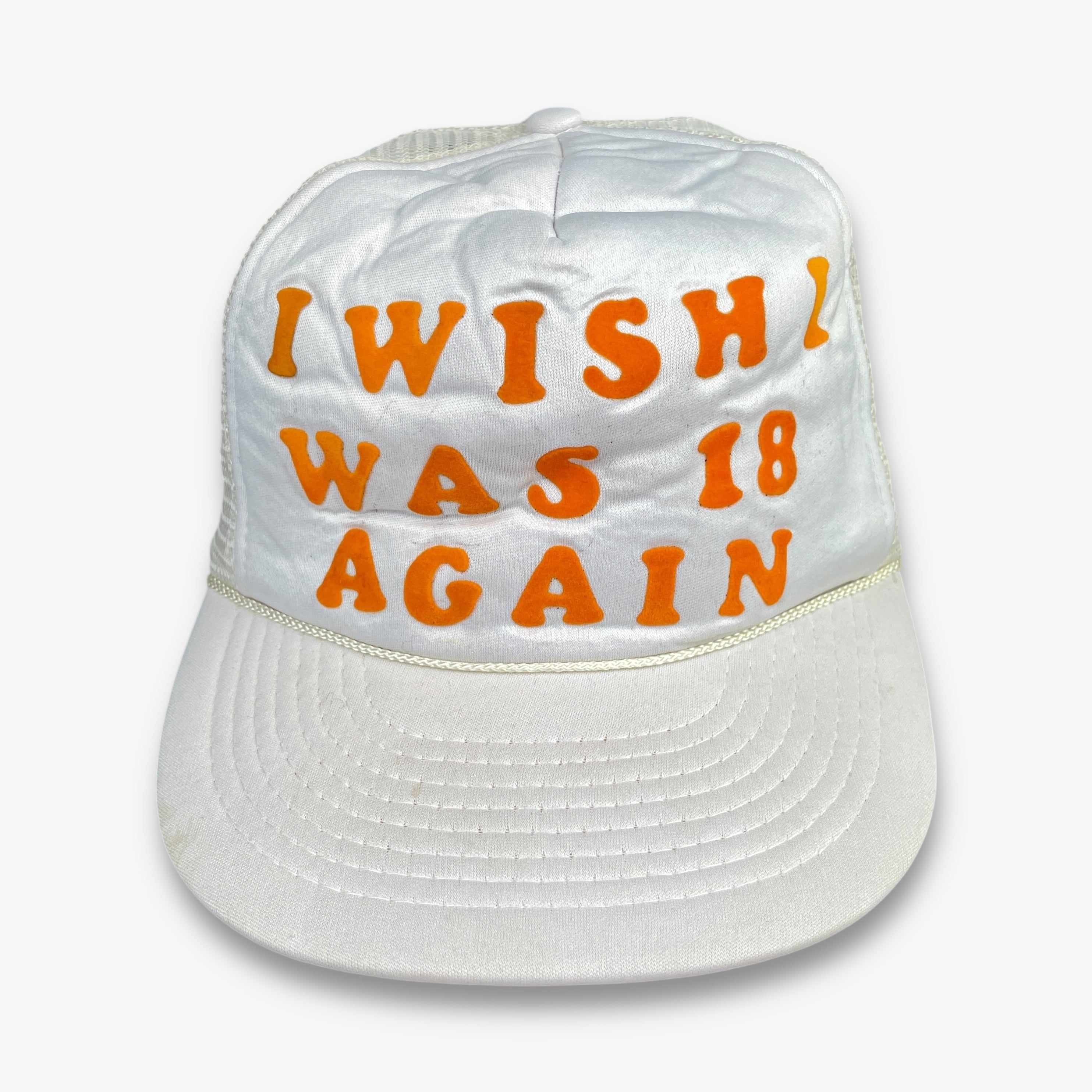 1980S I WISH I WAS 18 AGAIN CAP