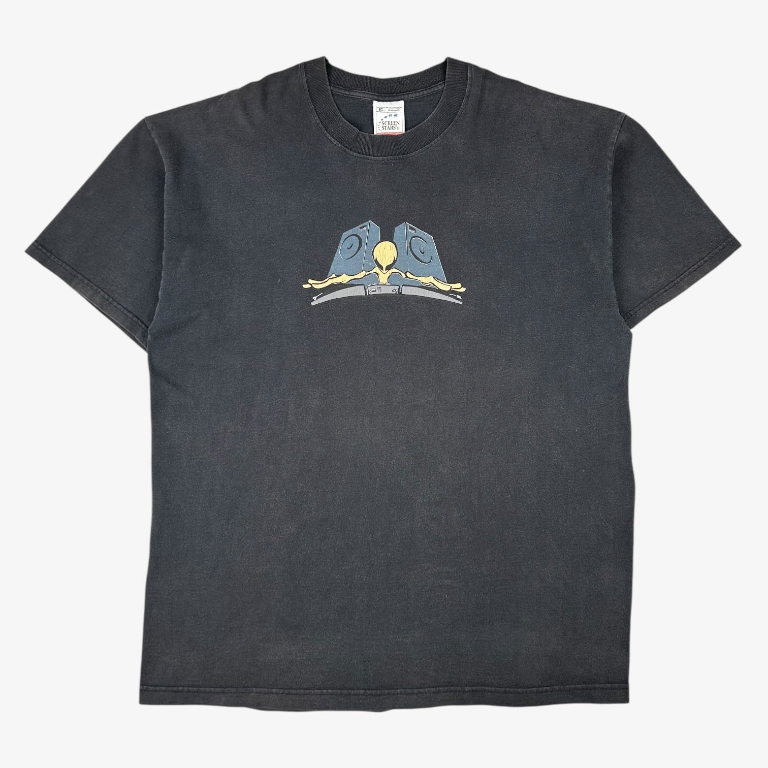 LATE 90S ALIEN DJ T-SHIRT – JERKS™