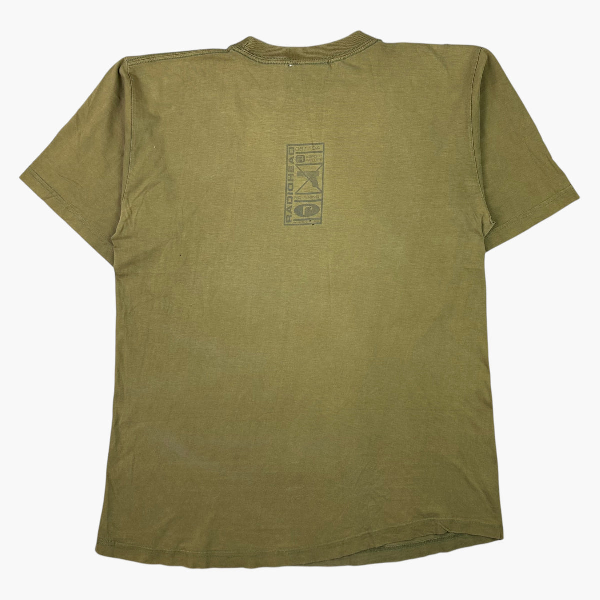 90’s Radiohead TシャツサイズＬアイルランド製　ビンテージUSED 90's Radiohead TシャツサイズLアイルランド製 ビンテージUSED