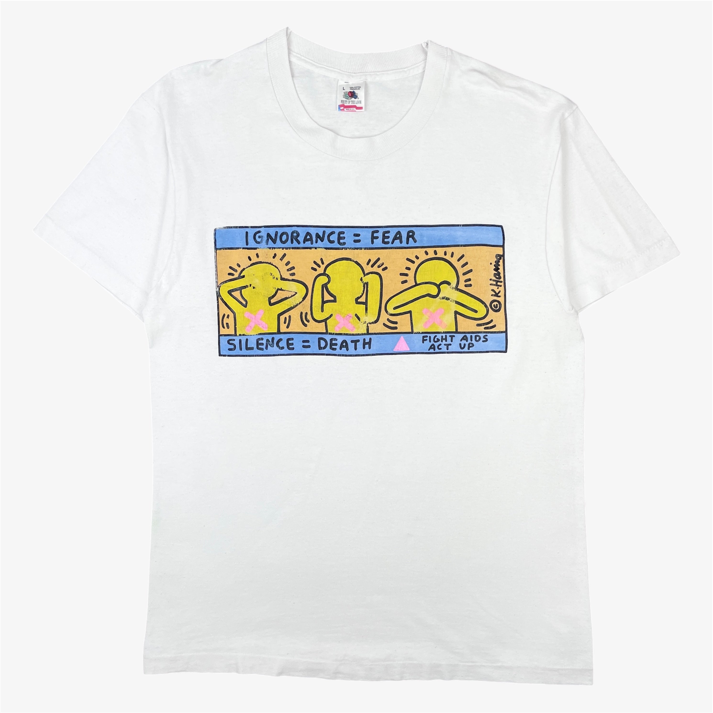 EARLY 90S KEITH HARING T-SHIRT – JERKS™
