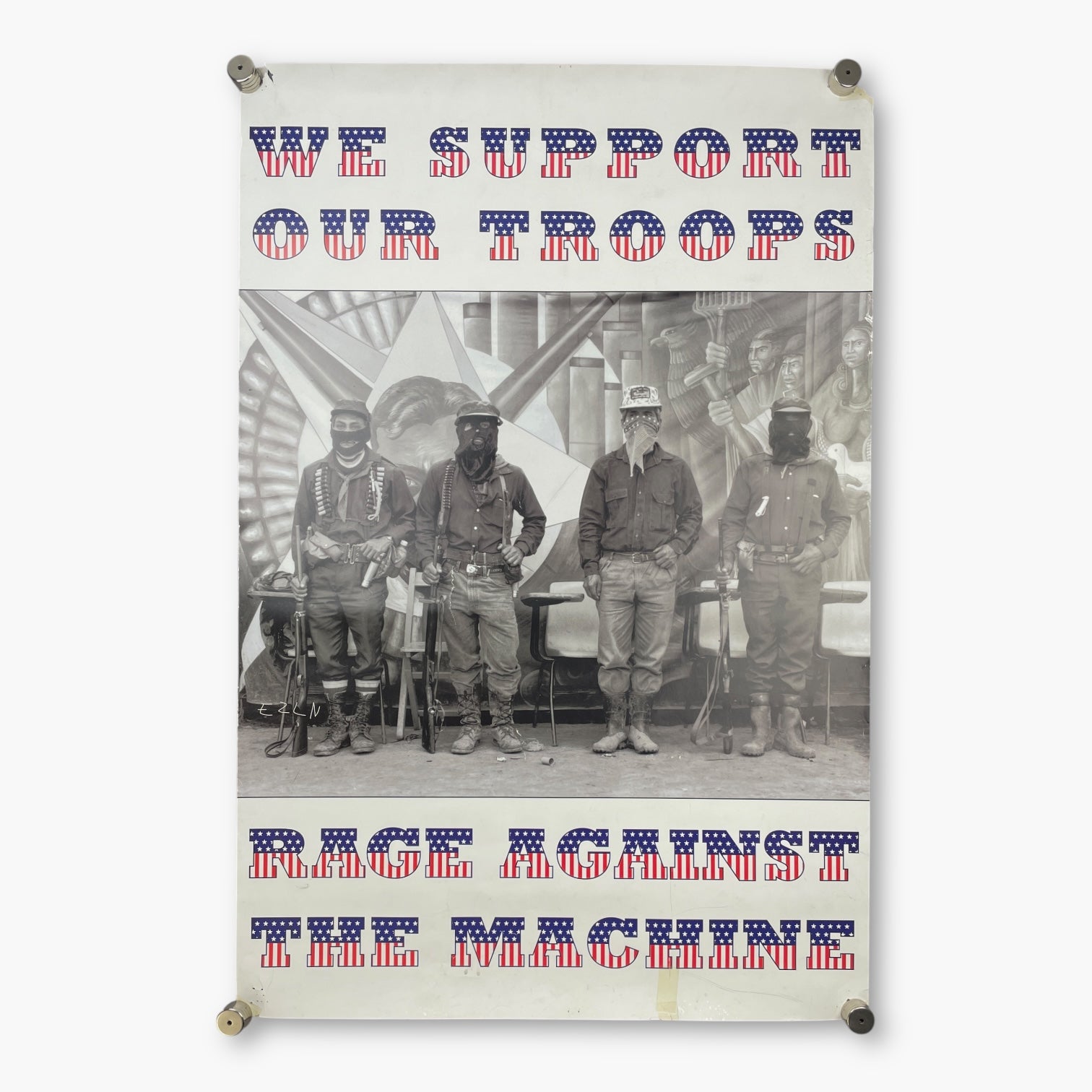 1996 RAGE AGAINST THE MACHINE POSTER – JERKS™