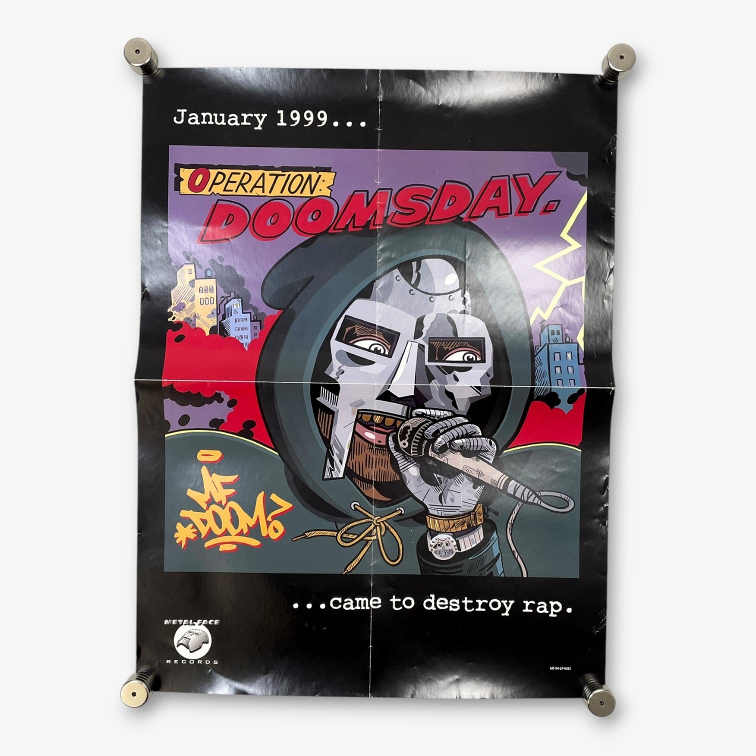 1999 MF DOOM POSTER – JERKS™