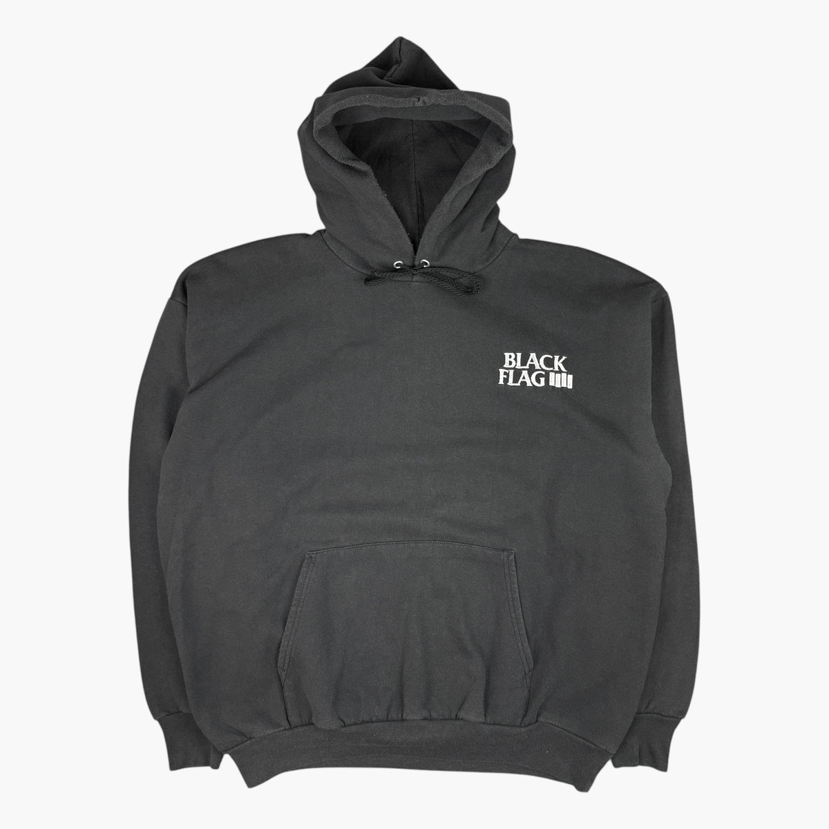 LATE 90S BLACK FLAG HOODIE – JERKS™