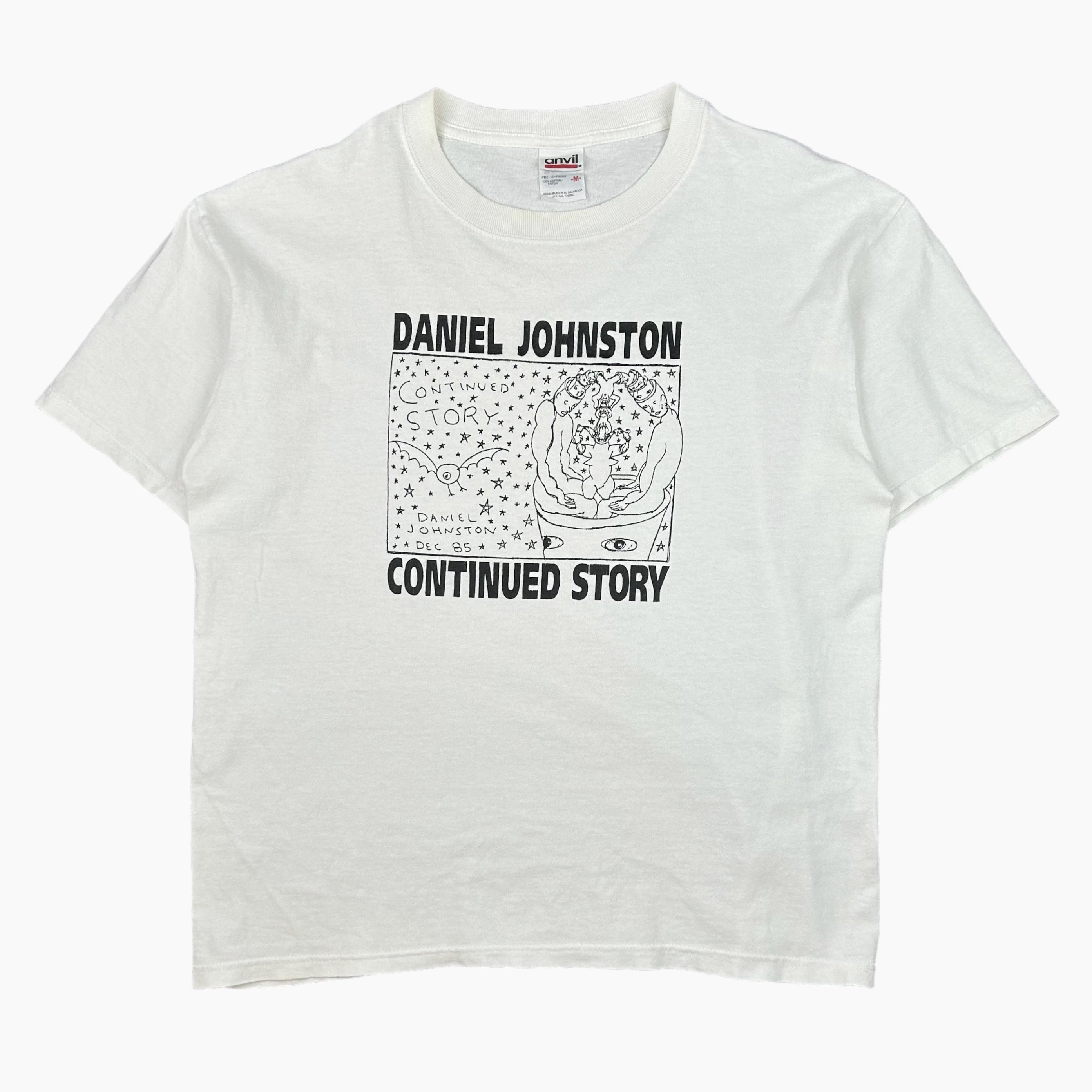 銀杏BOYZ Tシャツ Daniel Johnston Bob Dylan C. 00 DANIEL JOHNSTON T-SHIRT