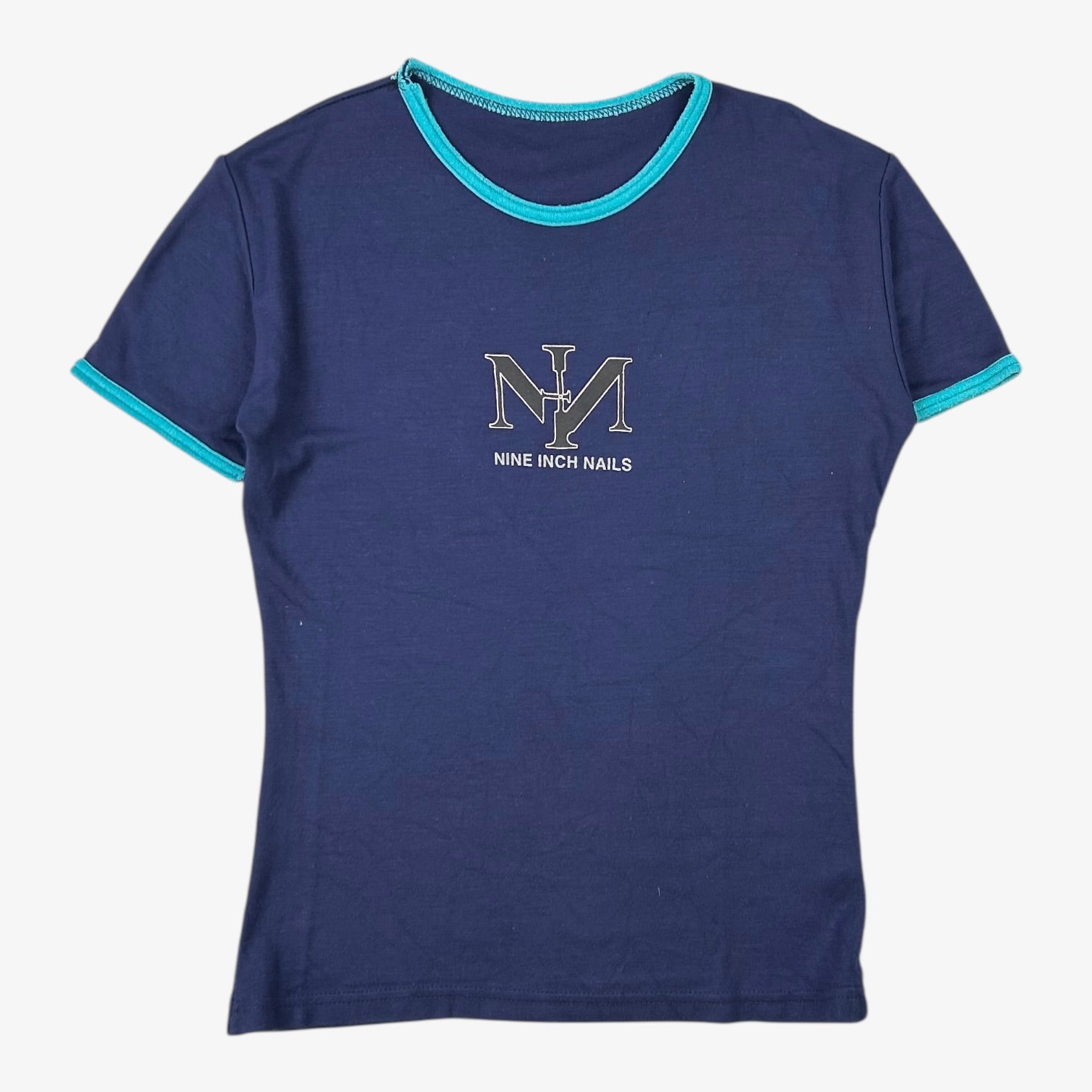 LATE 90S NINE INCH NAILS BABY TEE