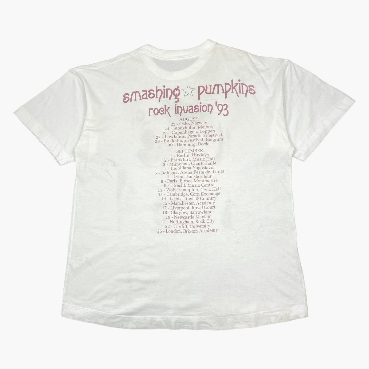 1993 SMASHING PUMPKINS T-SHIRT – JERKS™