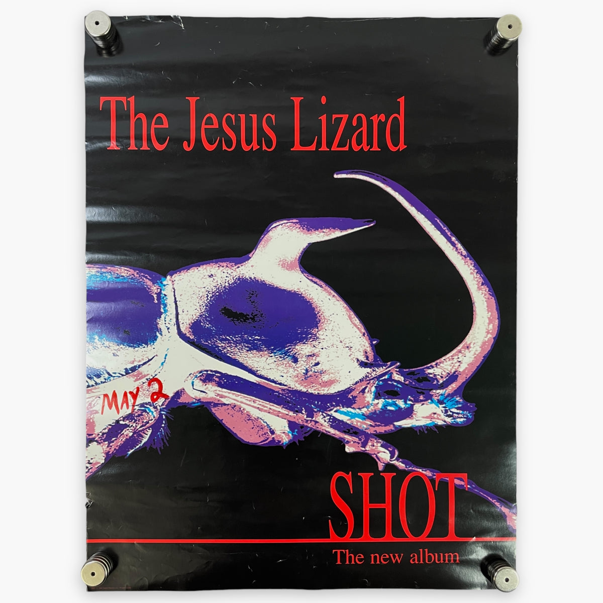 版画 TAZ Helmet JESUS LIZARD Poster 1996 THE JESUS LIZARD POSTER – JERKS™