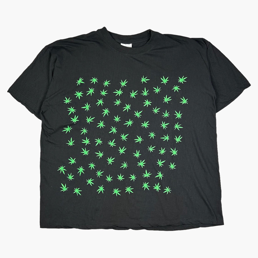 90S WEED LEAVES T-SHIRT – JERKS™