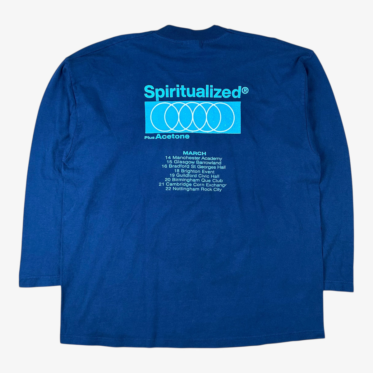 T-shirt Vintage Spiritualized Ladies And Gentlemen - Tour Shirt Rock - Taille S à 5XL - Neuf