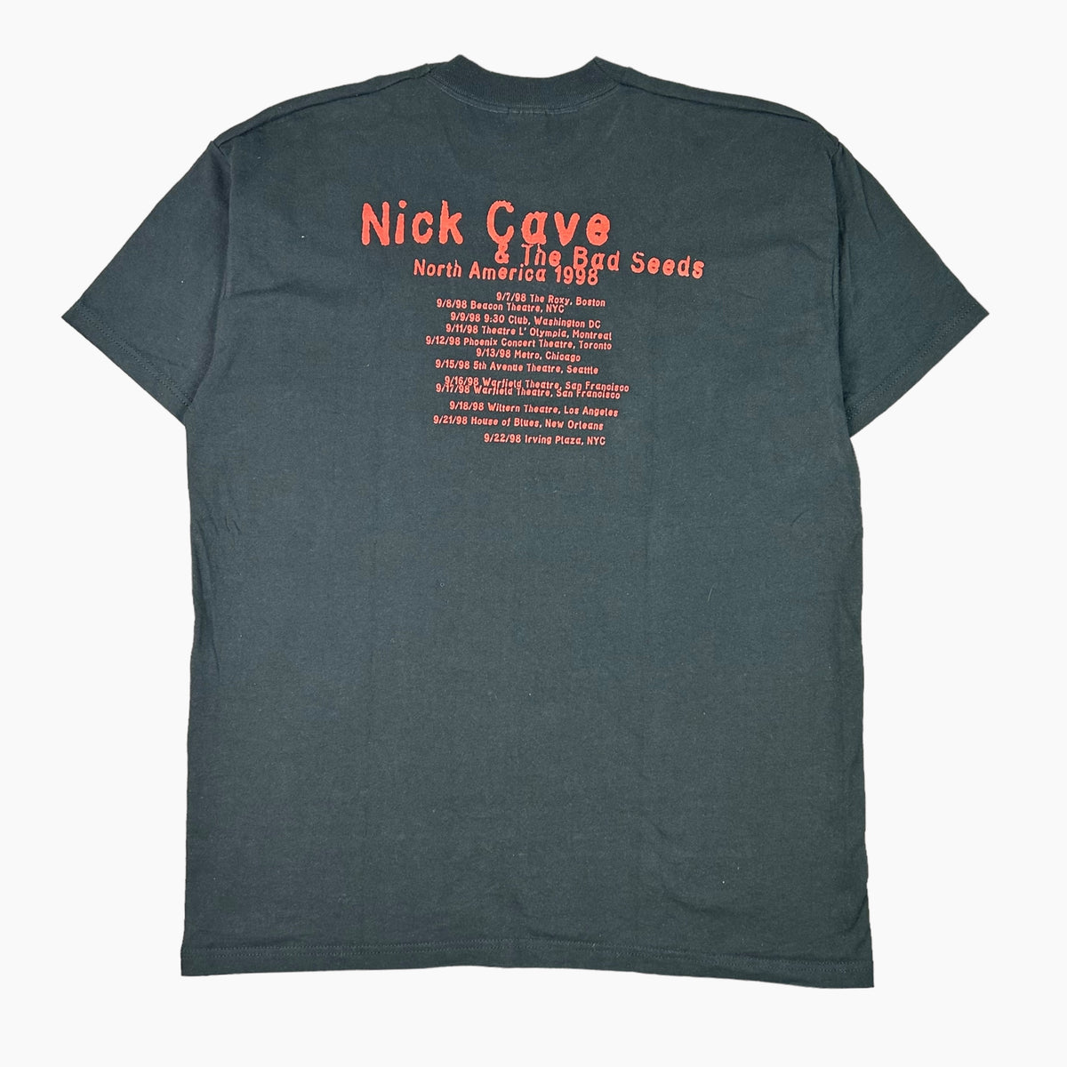 nick cave ニックケイブ 当時のツアーTシャツ ビンテージ nick cave ニックケイブ 当時のツアーTシャツ ビンテージ nick cave