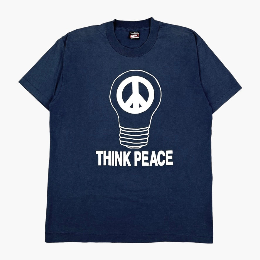 EARLY 90S THINK PEACE T-SHIRT