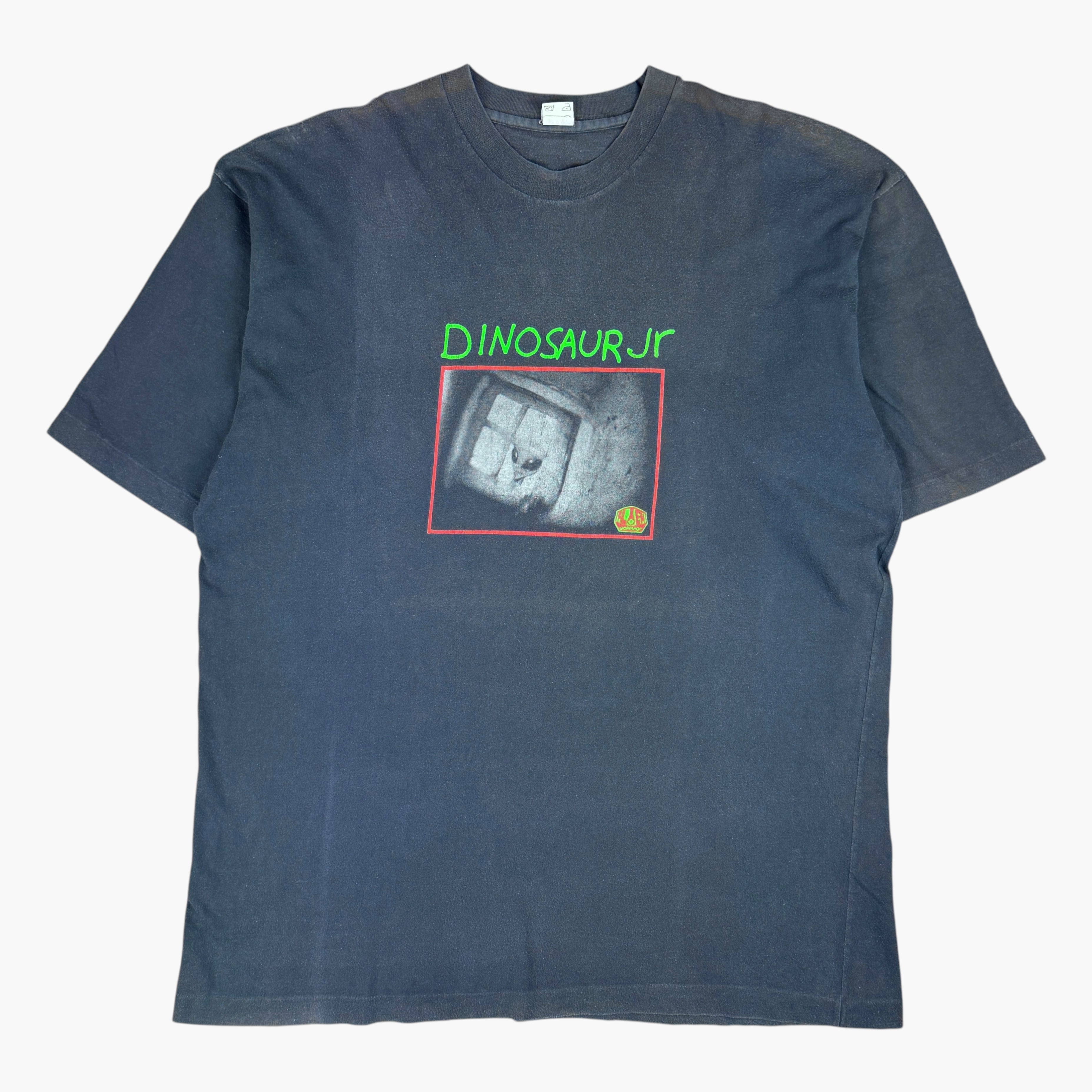 レアDinosaur Jr. 1991年製ヴィンテージツアーTシャツ 白色 Vintage