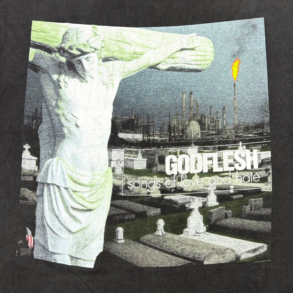 激レア Vintage 1996 GODFLESH TシャツXL song… 激レア Vintage 1996 GODFLESH TシャツXL song… - メルカリ
