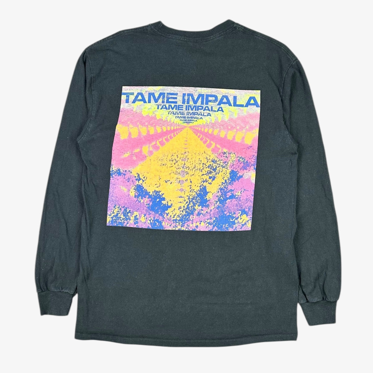 TAME IMPALA　テームインパラ　ロンT 長袖 Tシャツ 黒 ブラック Tame Impala Inner Long / Black Longlseeve T-Shirt – Tame Impala EU