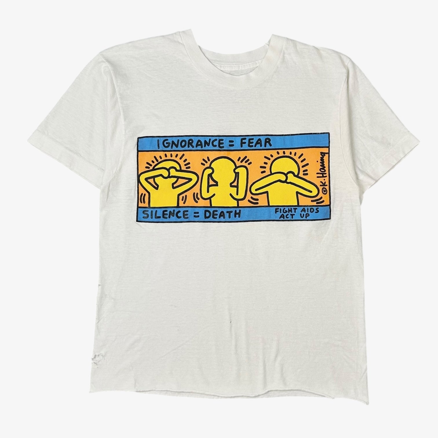 lowsun　90s keith haring tee EARLY 90S KEITH HARING T-SHIRT – JERKS™