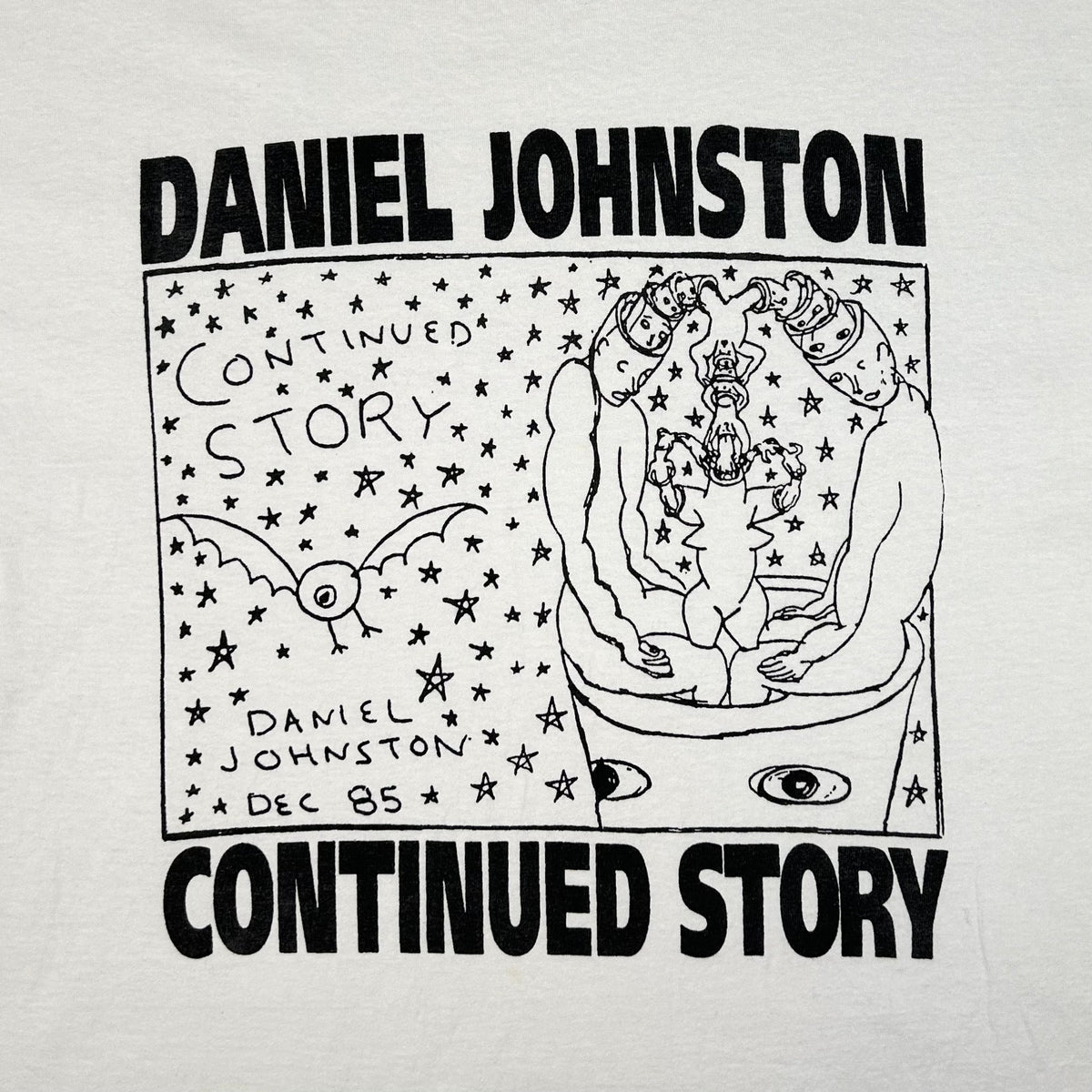 LATE 00S DANIEL JOHNSTON T-SHIRT