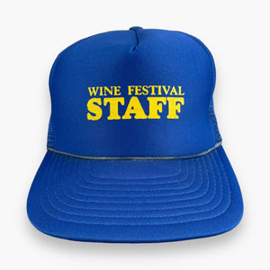 EARLY 90S WINE FESTIVAL CAP