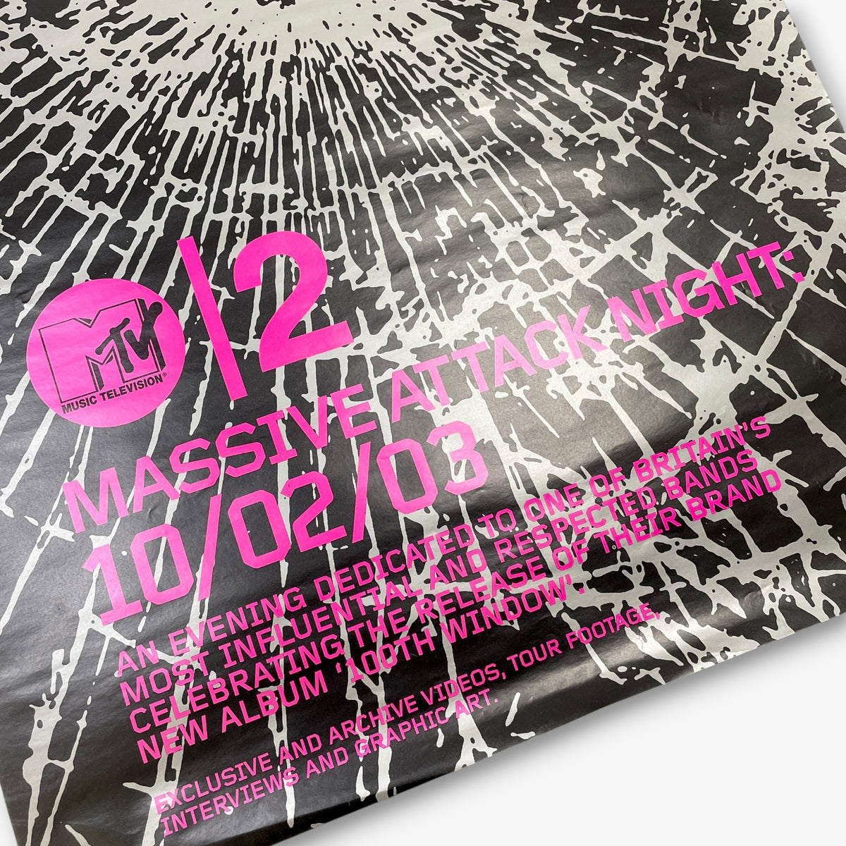 2003 MASSIVE ATTACK POSTER – JERKS™