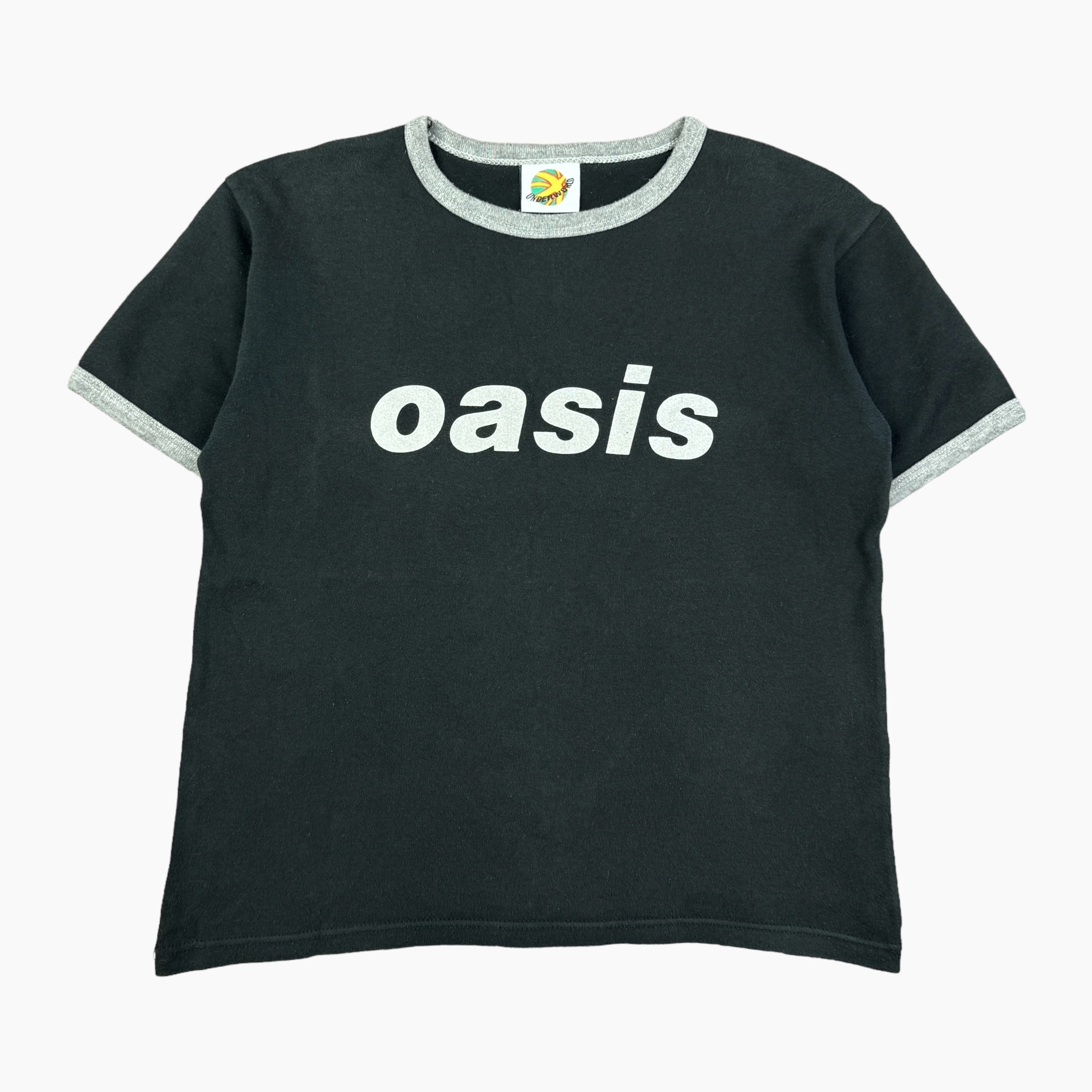 レア 美品 90s Oasis Ringer Band Tee リンガー バンド レア 美品 90s Oasis Ringer Band Tee リンガー バンド オアシス