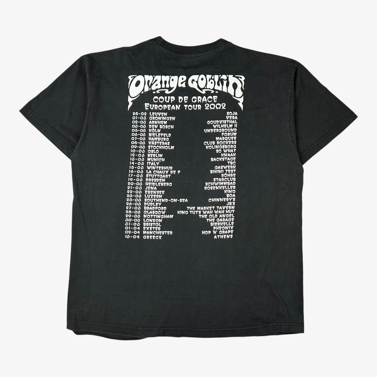 2002 ORANGE GOBLIN T-SHIRT – JERKS™