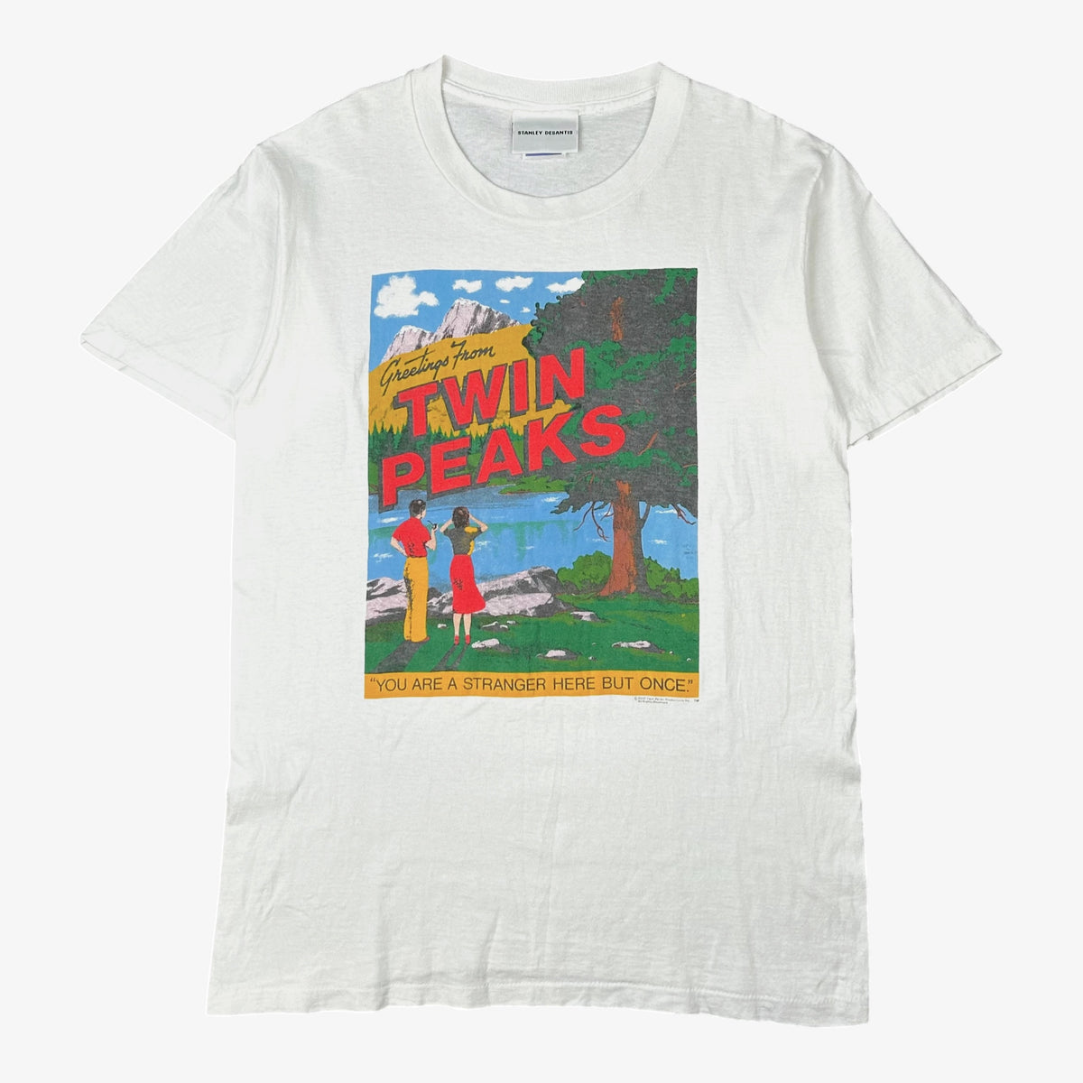 Used 80s ia at twin peaks ツインピークス販促 1990 TWIN PEAKS T-SHIRT – JERKS™