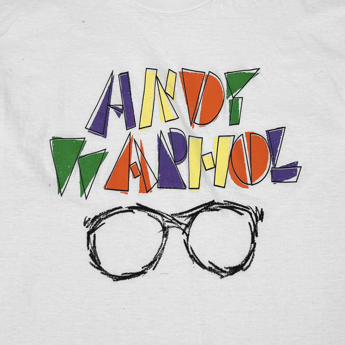 90's ANDY WARHOL WARHOL LIMITED Tシャツ XL 1990 ANDY WARHOL T-SHIRT