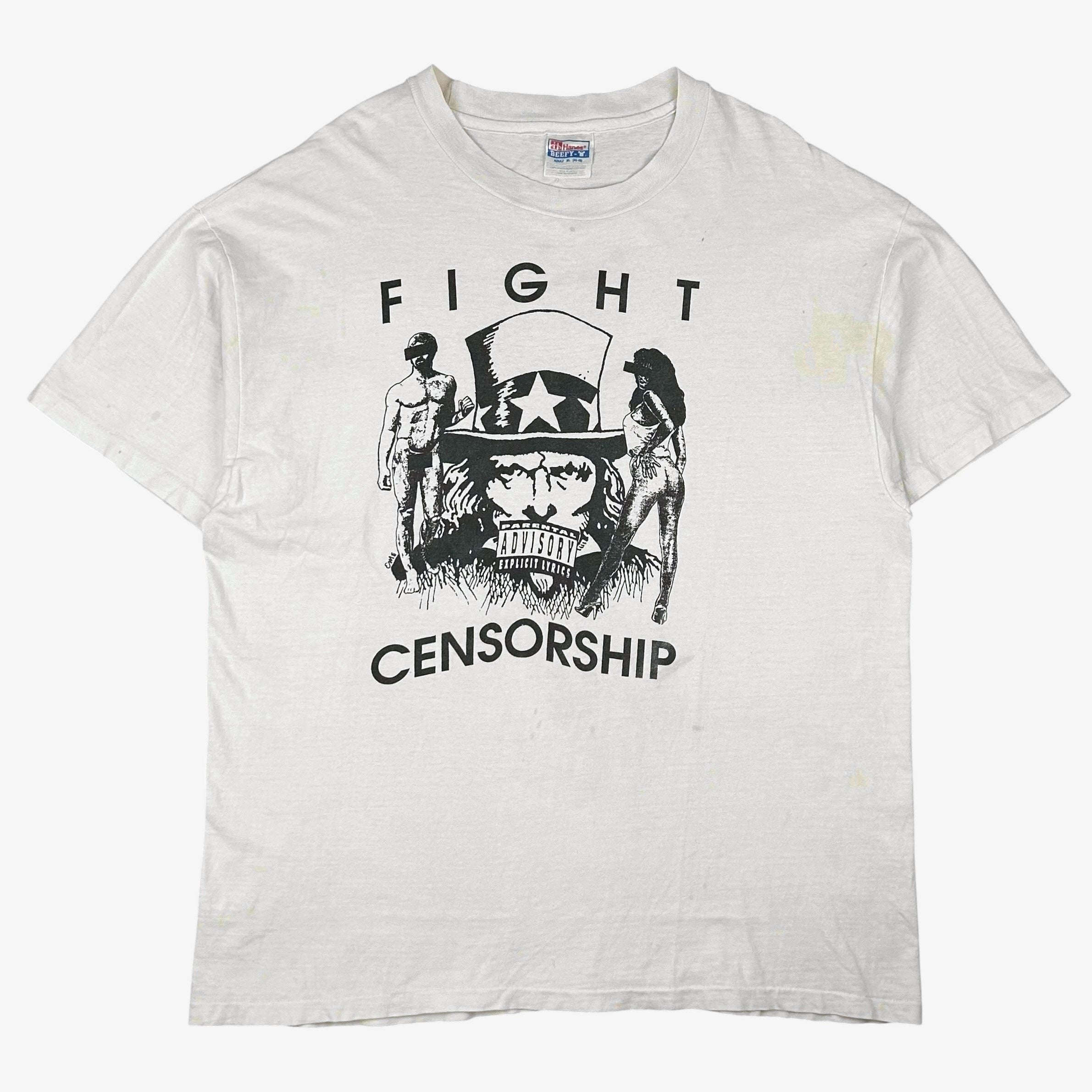 1990S FIGHT CENSORSHIP T-SHIRT – JERKS™