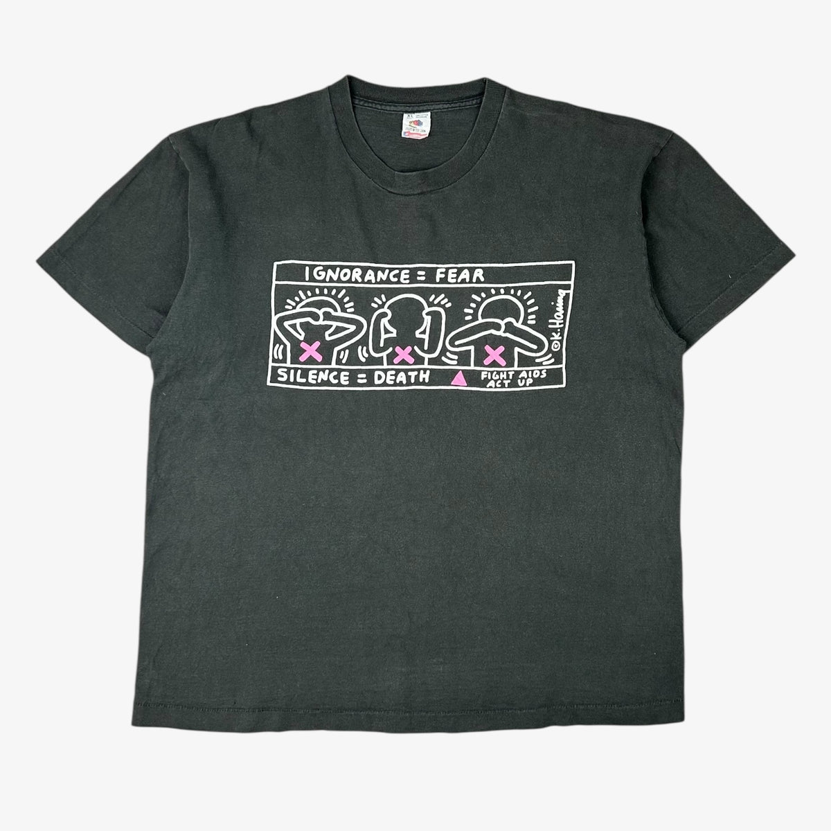 lowsun　90s keith haring tee EARLY 90S KEITH HARING T-SHIRT – JERKS™