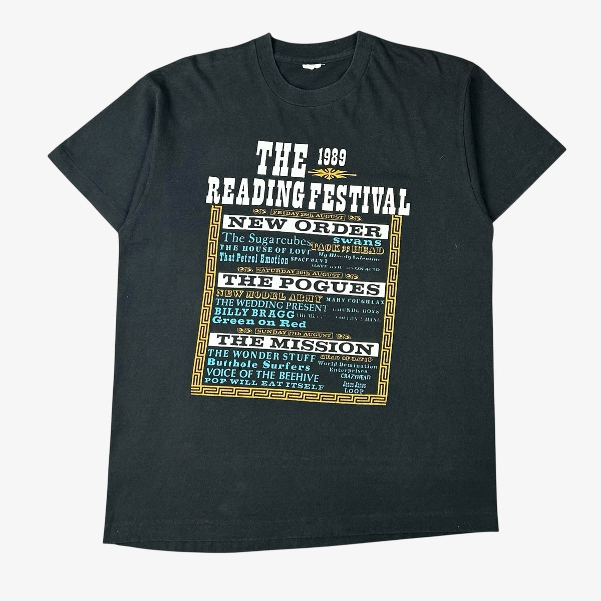 1989 READING FESTIVAL T-SHIRT – JERKS™