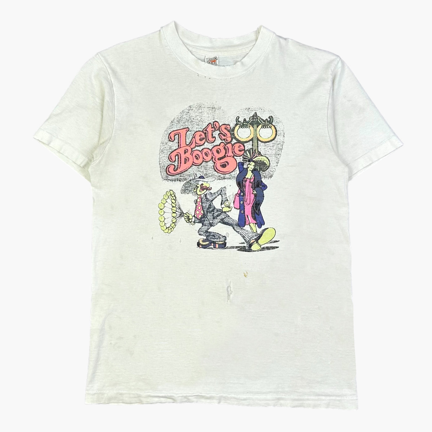 EARLY 80S LETS BOOGIE T-SHIRT
