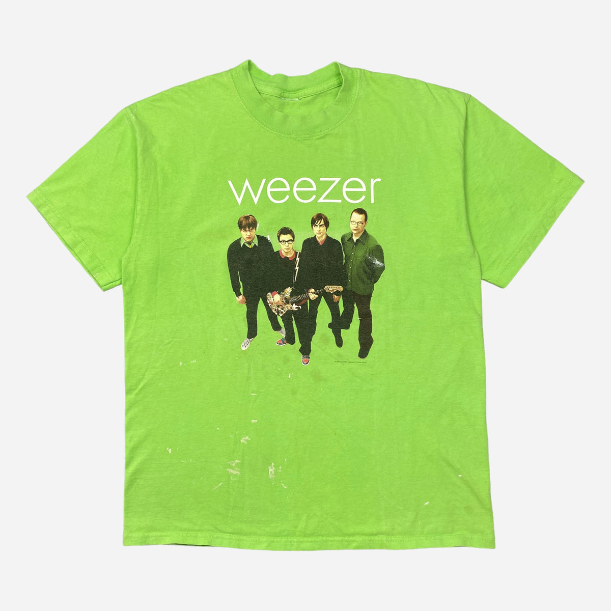 Weezer Tシャツ 2001年 ヴィンテージ　Lサイズ 2001 WEEZER T-SHIRT – JERKS™