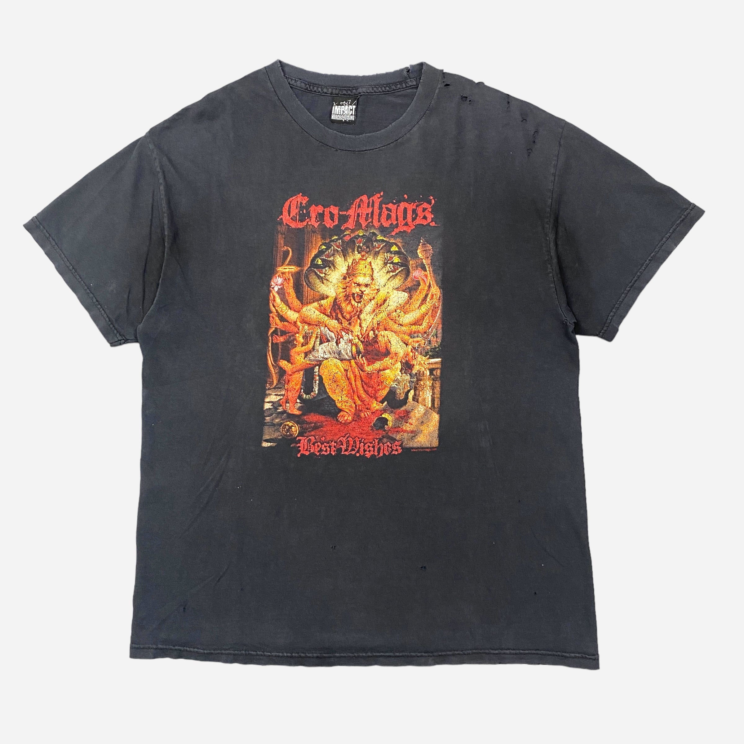 Cro-Mags バンドtシャツ best wishes NYHC Cro-Mags バンドtシャツ best wishes NYHC - メルカリ
