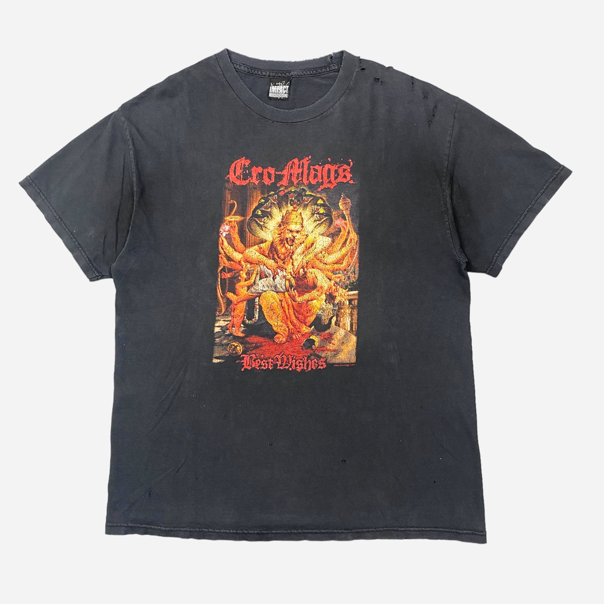 Cro-Mags バンドtシャツ best wishes NYHC Cro-Mags 