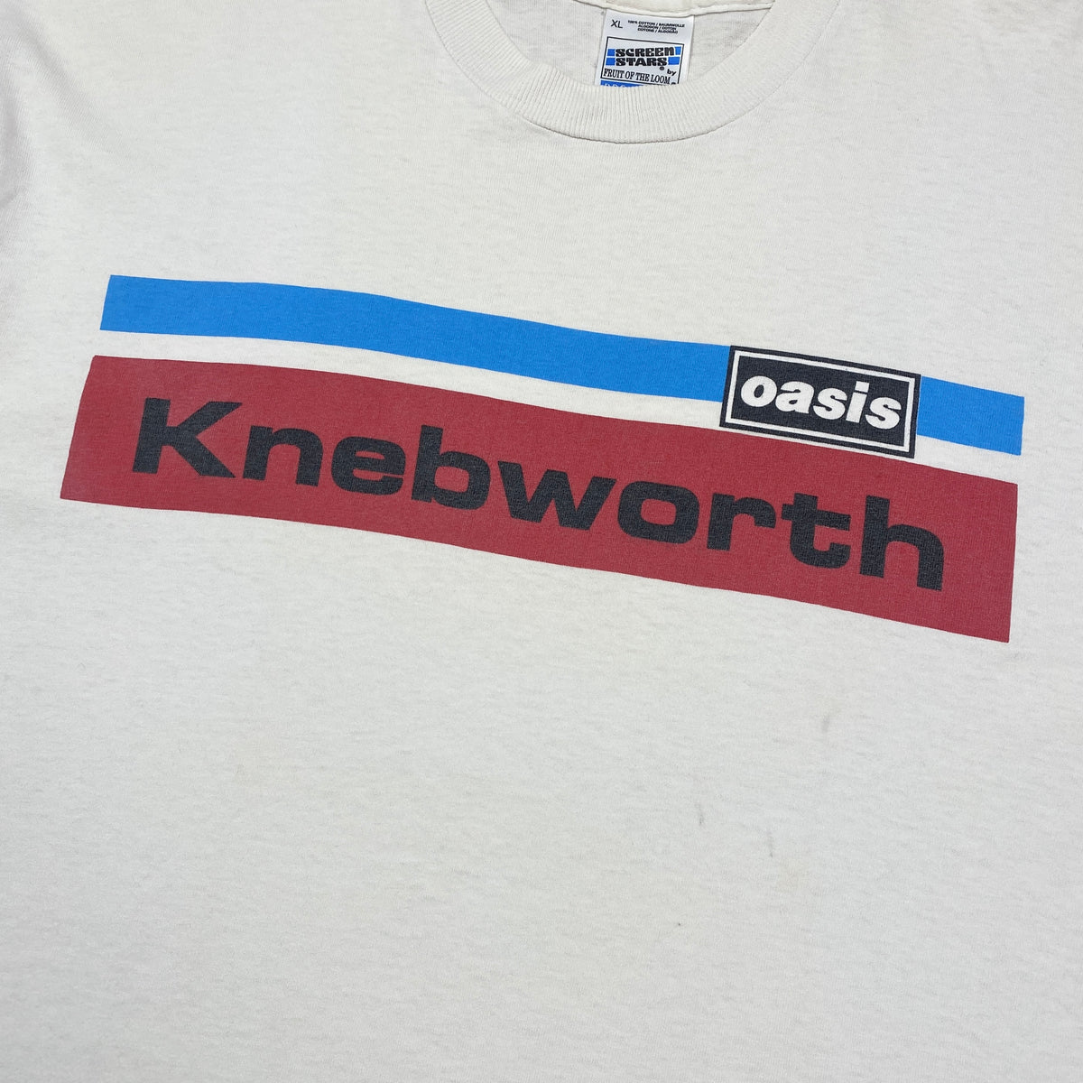 oasis Tシャツ　ネブワース1996 1996 OASIS T-SHIRT – JERKS™