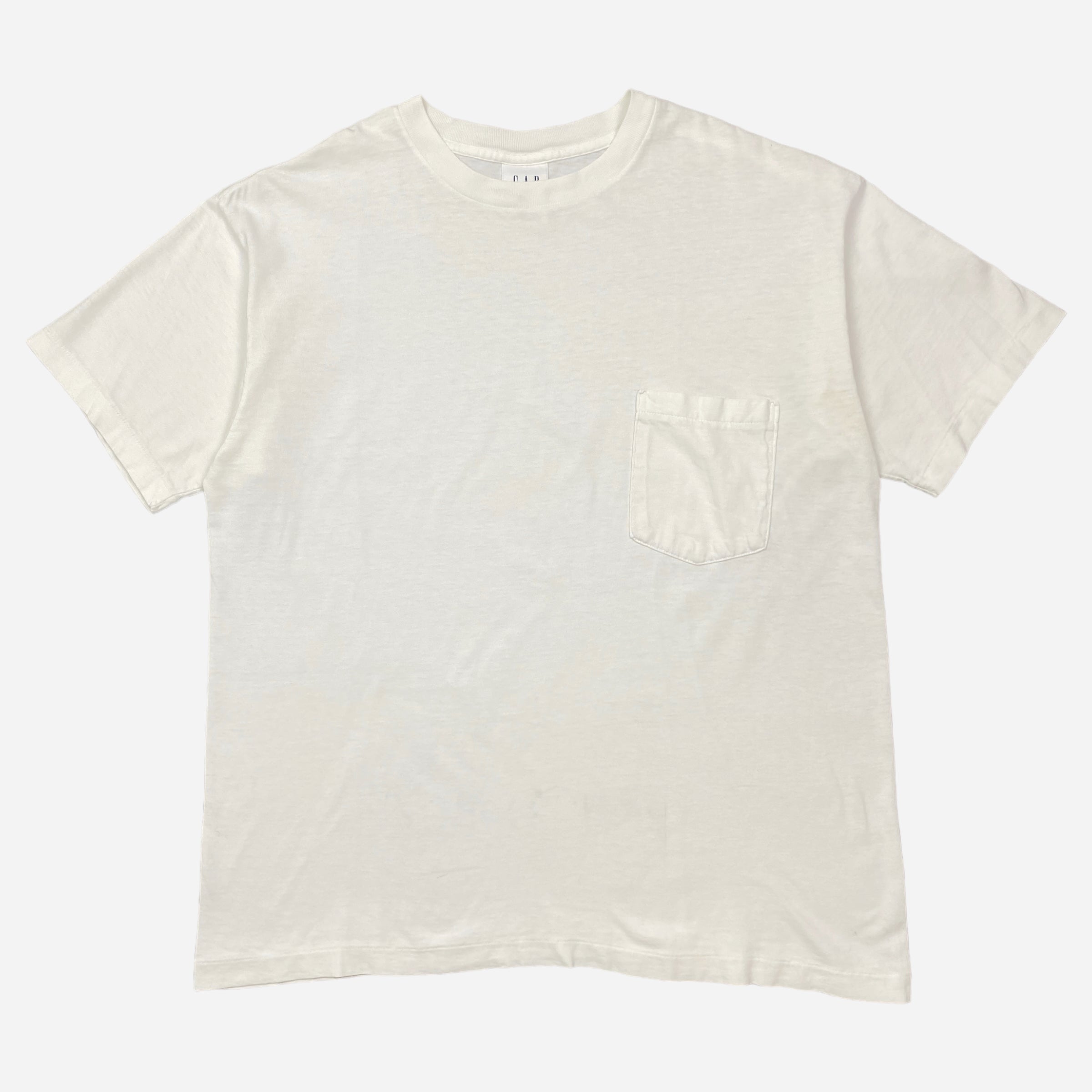 トップス 1990's OLD GAP S/S plain blank T-shirt Vintage 1990s GAP Blank T Shirt / Vintage T Shirt