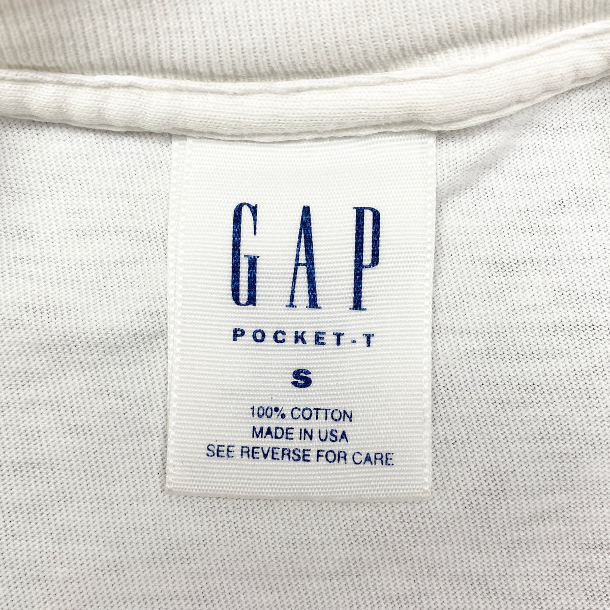 90S GAP WHITE POCKET T-SHIRT – JERKS™