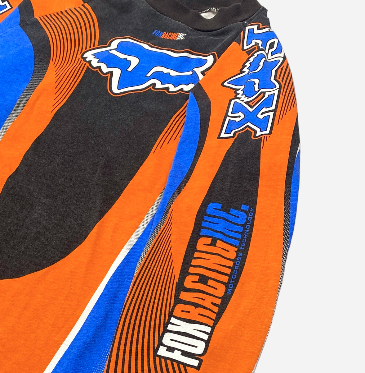 Coupe-vent évacuant Humidité Maillot Motocross Fox Racing Blackout Enfant - Coupe-vent Respirant Mixte Jersey Motocross Enfant