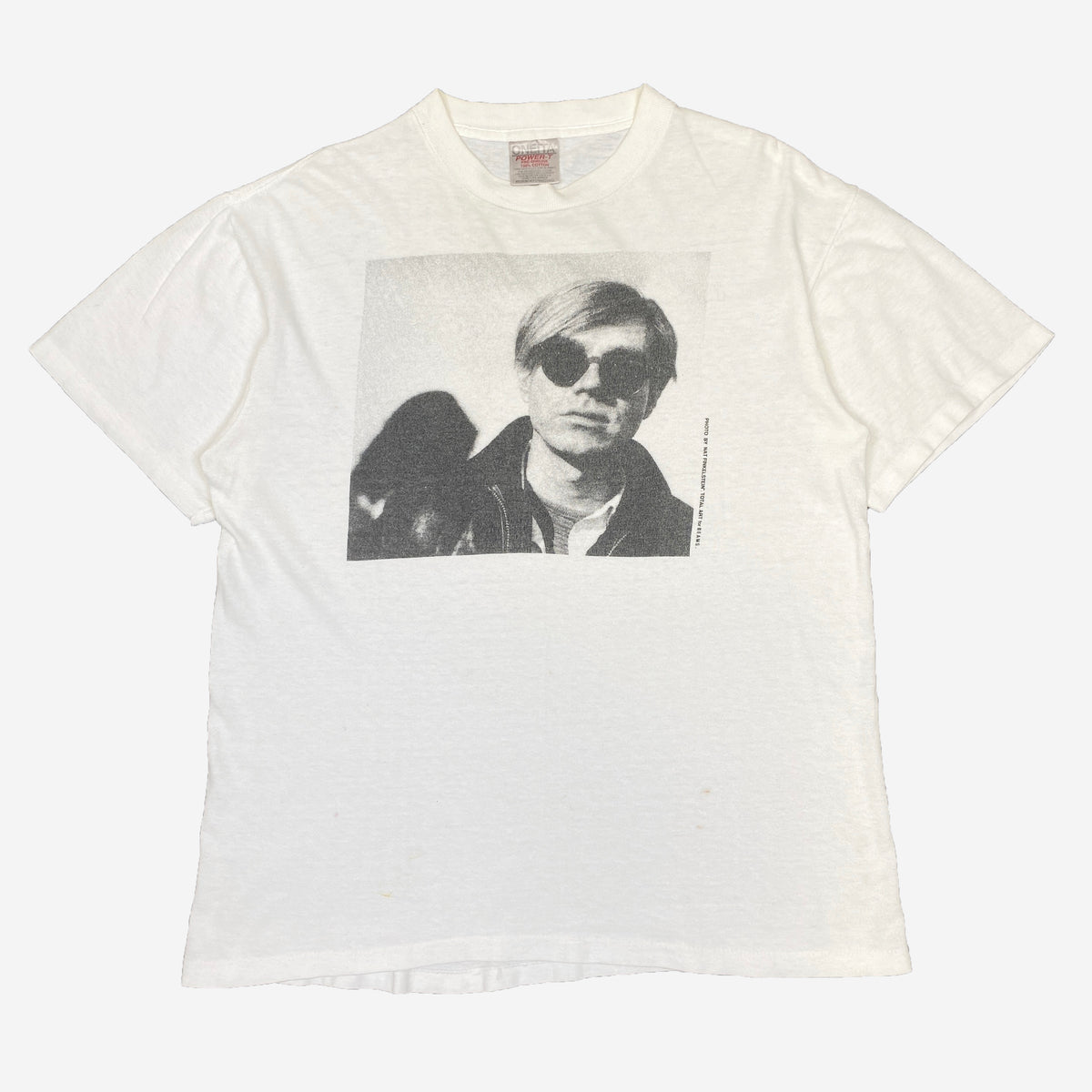 EARLY 90S ANDY WARHOL – JERKS™ 【激レア】90s I shot Andy Warhol t shirt