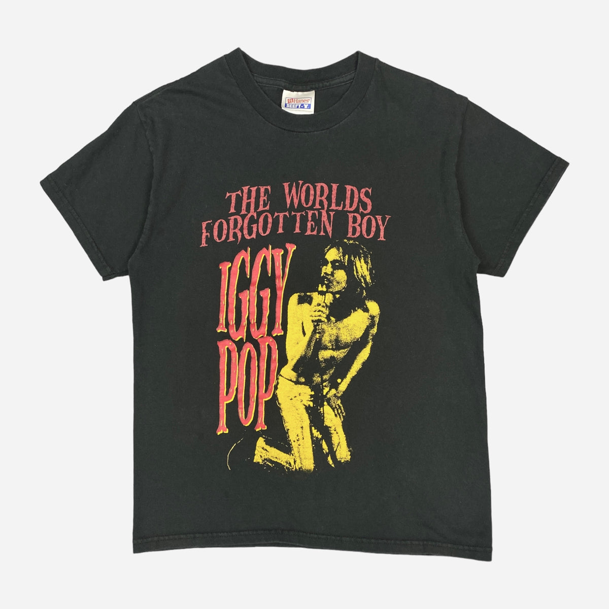 iggy pop vintage Tシャツ Vtg 1988 Iggy Pop T-shirt Black M/L 80s Instinct Punk Rock Screen