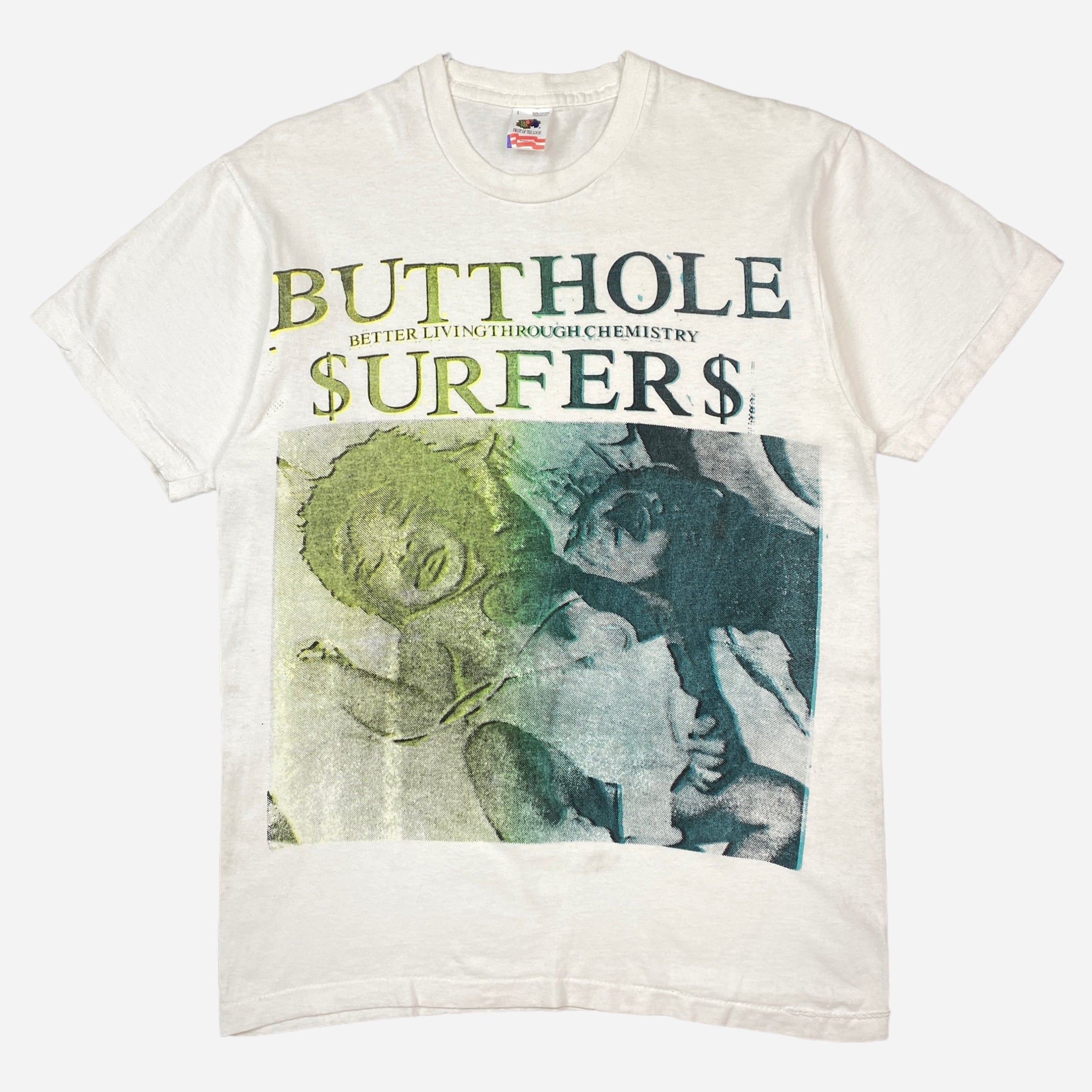 トップス 80s BUTTHOLE SURFERS T-SHIRT LATE 80S BUTTHOLE SURFERS T-SHIRT – JERKS™